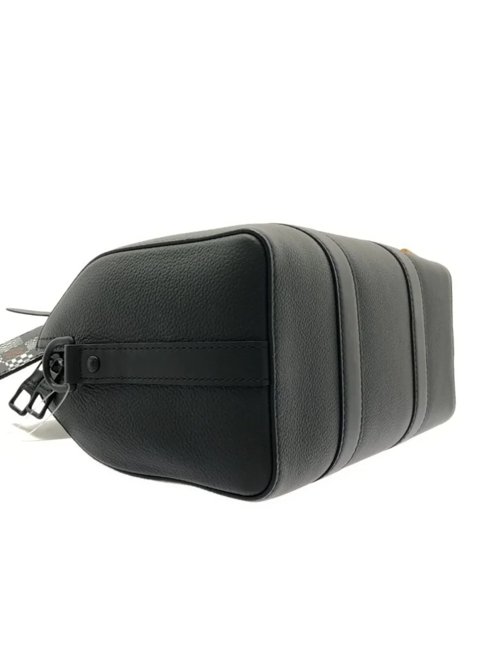 Louis Vuitton Damier Distended City Keepall Shoulder Bag Black